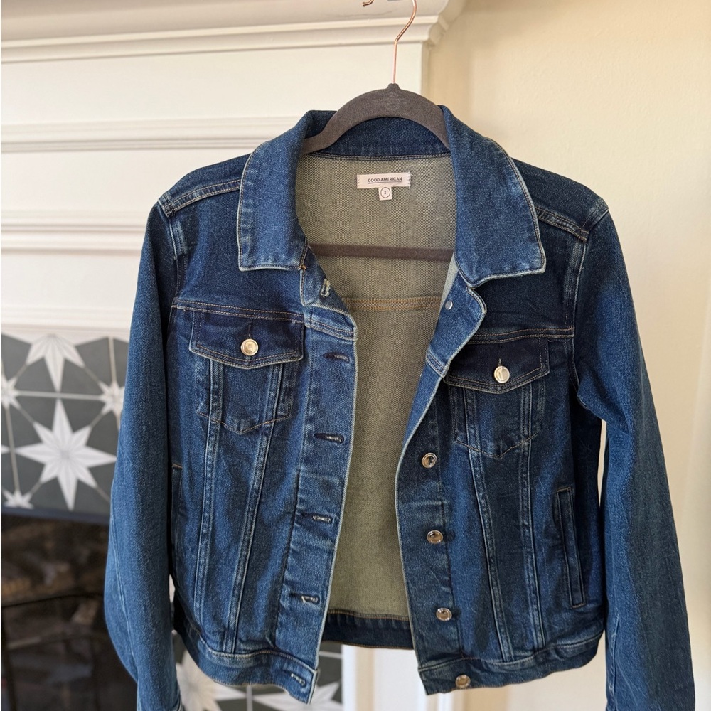 Good American Women's Denim Jacket